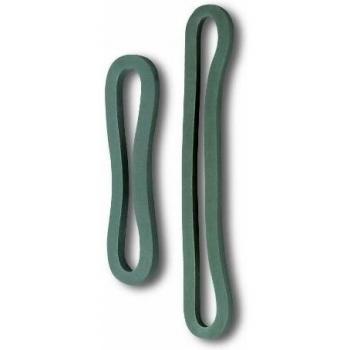 Chapuis LAS43 Lote de 10 gomas elásticas cuadradas para camping - Ancho 5 mm - Largo 120 mm