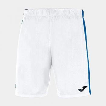 Joma Academy Soccer Shorts for Men and Boys - Royal White