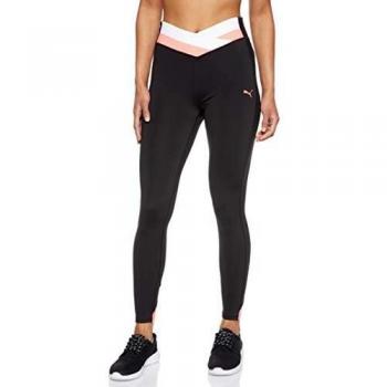 PUMA Hit Feel It 7/8 Tight Mallas Deporte, Mujer, Black-Pink Alert, L
