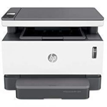 HP Neverstop Laser 1202nw 5HG93A, Impresora A4 Multifunción Monocromo Con Depósito de Tóner, Imprime, Escanea y Copia, Wi-Fi, Fast Ethernet, Puerto USB 2.0, HP Smart App, Panel de Control LED, Blanca
