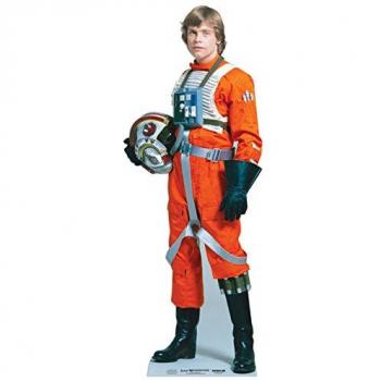 Star Wars – Figura de cartón de tamaño/tamaño real de Luke Skywalker
