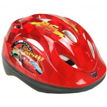 Disney Cars- Casco Regulable Infantil Cars Pixar, Color Rojo, 35.8 x 18.5 x 9.9