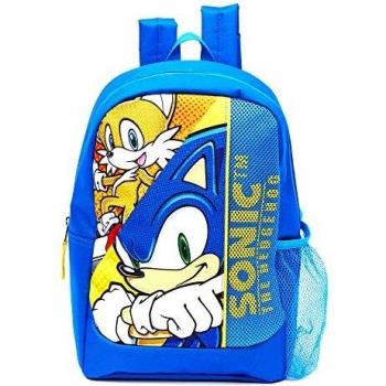 Mochila infantil Sega Sonic The Hedgehog Sports Blue para niños, azul