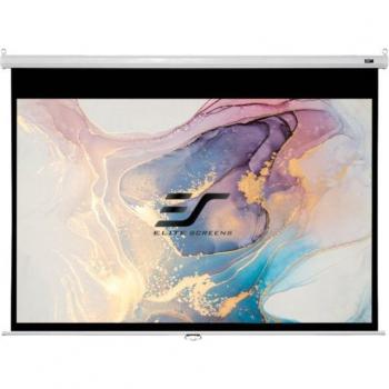 Pantalla de Proyección Manual Elite Screens 84 Formato 4:3 - M84NWV, 170.7 x 128 cm, Case Blanco