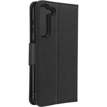 Funda para Samsung Galaxy S23 con Tarjetero y Soporte en color Negro