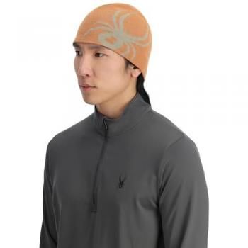 Gorro Reversible Innsbruck Spyder para Hombre, Choque Naranja, Talla Única