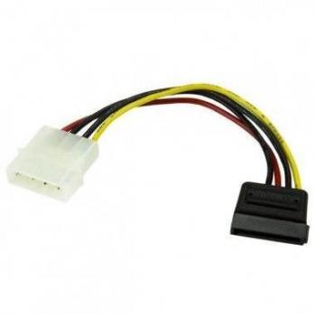 StarTech.com 15cm LP4 Molex to SATA Power Cable Adapter