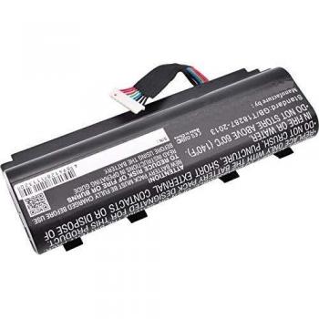Batería de Reemplazo CoreParts MBXAS-BA0022 para Laptop Asus - 78Wh, 8 Celdas, Li-ion, 15V, 5.2Ah, Color Negro