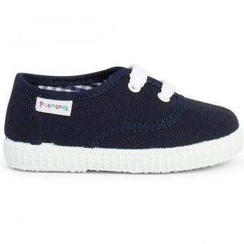 Zapatillas de lona para niños con cordones - Hechas en España