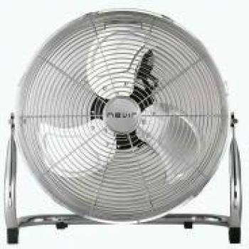 Nevir NVR-VS45-M Ventilador Aire, 140 W, 45 cm, Color Cromado