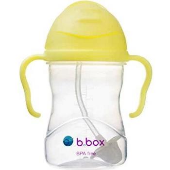 b.box Banana Split - Taza de aprendizaje con pajita ponderada
