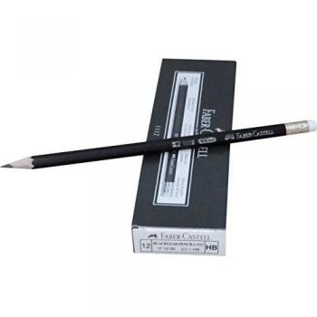 Lápiz Grafito Faber-Castell 1112 HB con Goma (Paquete de 12)