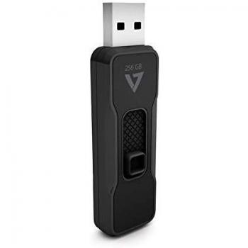 256GB FLASH DRIVE USB 3.1 MEM BLACK120MBS MAX READ SPEED SLIDE