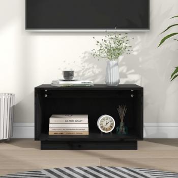Mueble de TV de madera maciza de pino 60x35x35 cm, Mueble de salón, Mueble TV, Mueble televisor, Mesa de TV