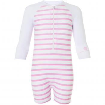 Snapper Rock Badeanzug UV Einteiler mit langem Arm - Traje de baño, Color Multicolor, Talla 2 años