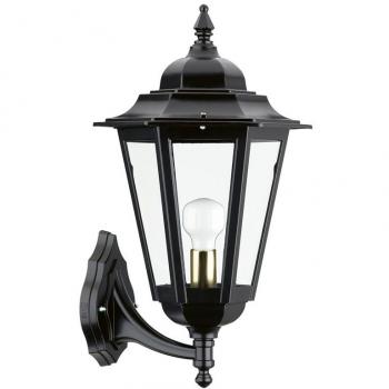 Aplique Clásico ELITE 6 IP43 E27 42W Negro DOPO 096H-G05X1A-02