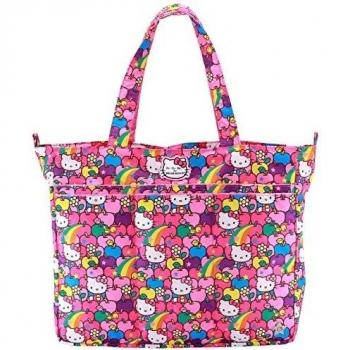 Ju-Ju-Be HK LS SuperB - Bolsa de maternidad, diseño Hello Kitty Lucky Stars, multicolor