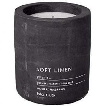Blomus Fraga Scented Candle Magnet L Soy Wax Candle in Concrete Look