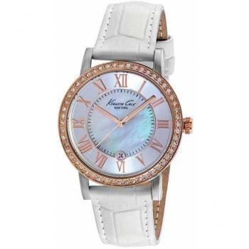 Kenneth Cole Reloj analogico para Mujer de Cuarzo con Correa en Piel IKC2836