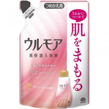 Earth Ulmore Creamy Rose Ultra-Moisturizing Bath Liquid Refill - 480ml