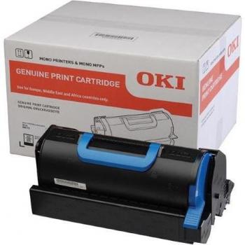 OKI 45439002 Cartucho de Tóner y Tambor Negro Original Alta Capacidad 32K para B731/MB770