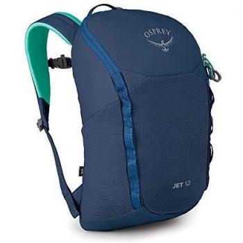 Osprey Jet 12 Mochila Infantil de Senderismo, Unisex niños, Wave Blue, O/S