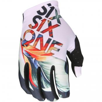 SIXSIXONE Raji - Guantes Largos Hombre - Blanco Talla S 2018