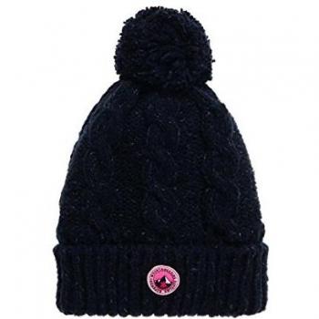 Superdry CLARRIE Beanie gorro, Azul