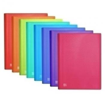 Carpeta de fundas Oxford Urban A4 con tapa de plástico transparente y 30 fundas - Colores surtidos (10 unidades)