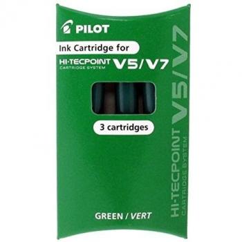 Pilot Set 3 pz. Refill FRIXION, Verde, 12 packs