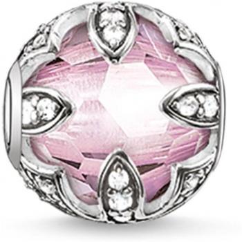Abalorio de Plata Rosa Thomas Sabo Mujer K0108-640-9 (1,1 cm)
