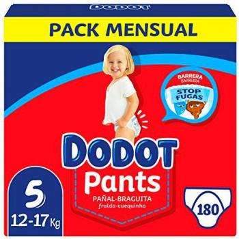 Dodot Pañales Bebé Activity Talla 5 (11-16 kg), 162 Pañales con Ajuste Más Resistente