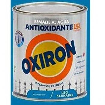 Titanlux Esmalte Antioxidante Titan Oxiron Al Agua Liso Satinado 750 Ml, 4539 Azul Luminoso