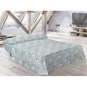 Juego de Sábana BALE de PIERRE CARDIN - Juego de sábanas tríptico, talla 90 cm, color verde C6