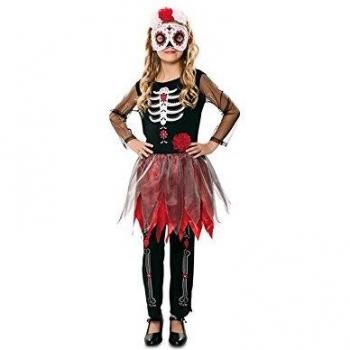 Disfraz de Catrina Esqueleto para niña
