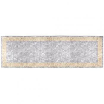 Alfombra lavable antideslizante multicolor 80x300 cm VidaXL - Colores: Negro, Gris y dorado, Beige y dorado - Tipo: Alfombra de área para Sala de Estar, Dormitorio, Hab
