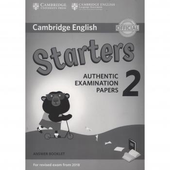 Cambridge Young Learners English Starters 2 Revised Exam 2018 Preparation Kit