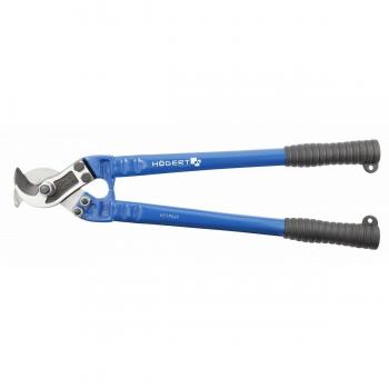 Tijera para cables Hogert Technik HT1P049, cortadora de alta precisión y diseño ergonómico
