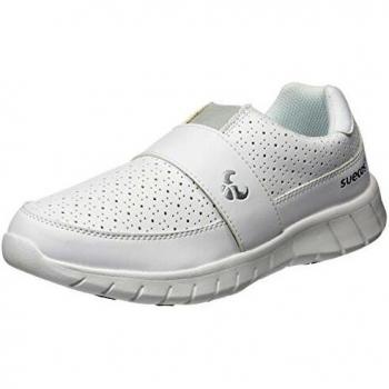 Suecos Edda, Zapatos de Trabajo Unisex Adulto, Blanco