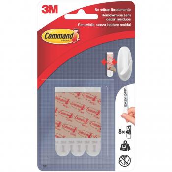 Command 17021 - Tiras medianos, color blanco