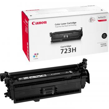 Cartucho de Tóner Original Canon 723H Negro de Alta Capacidad - 1 Pieza