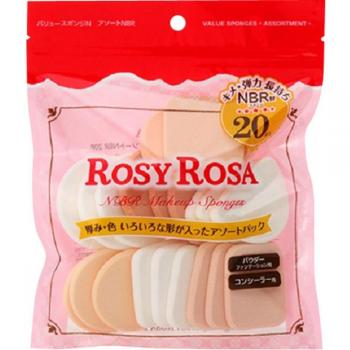 Rosy Rosa 20-Piece Makeup Sponge Set