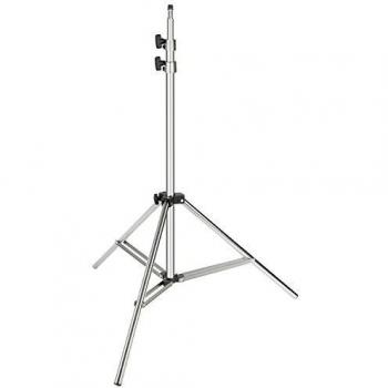 Neewer Soporte de luz de Acero Inoxidable de 1/4 Pulgadas, 200 centímetros, Plegable y portátil para softbox de Estudio, monolight y Otros Equipos fotográficos