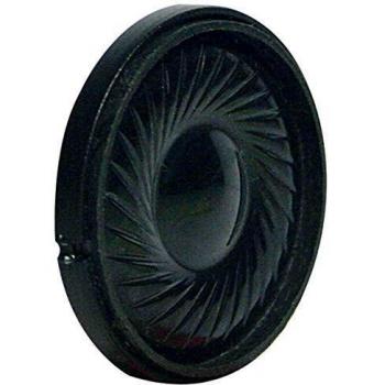 Altavoz Miniatura Visaton K 36 WP - 50 Ohm, 1W, Resistente a la Humedad, Diáfano de Plástico