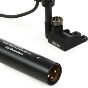 Audio-Technica ATM350S Cardioid Condenser Instrument Microphone with Surface Mounting