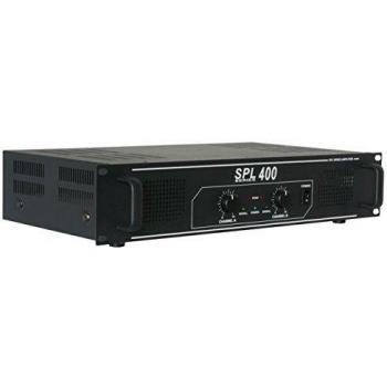 Skytec SPL400 Amplificador 2 x 200W Negro