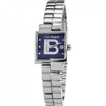Reloj de acero Laura Biagiotti para mujer con correa de acero LB0027L-01