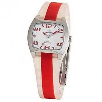Time Force Women's Quartz Analog Watch TF2253L-06 (Ø 33 mm) with Rubber Strap