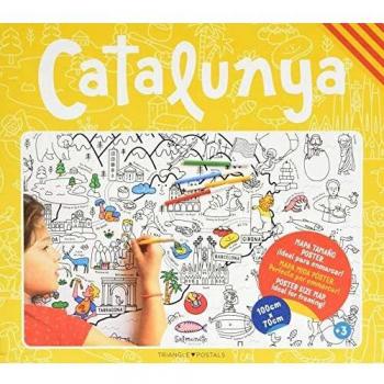 Catalunya. para Pintar y Colorear a lo grande