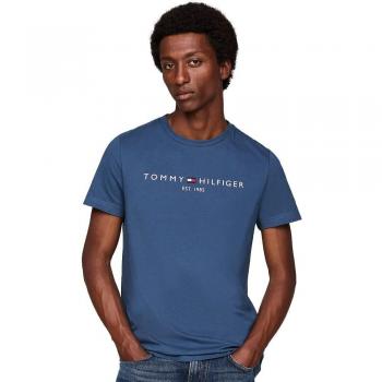 Camiseta de hombre Tommy Hilfiger de manga corta en algodón orgánico con logo